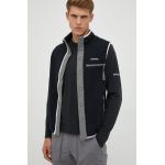 Columbia vesta barbati, culoarea negru, de tranzitie