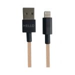 Design Letters Cablu de incarcare USB-C Lightning 1 m