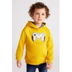 Mayoral bluza copii culoarea galben, cu imprimeu