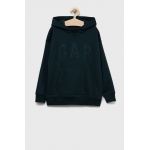 GAP bluza copii culoarea verde, cu imprimeu