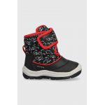 Geox cizme de iarna copii culoarea negru