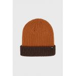 Billabong caciula culoarea maro, din tricot gros