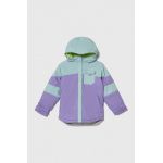 Columbia geaca copii culoarea violet
