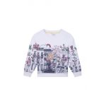 Marc Jacobs hanorac de bumbac pentru copii culoarea alb, modelator