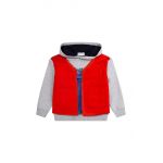 Marc Jacobs hanorac de bumbac pentru copii culoarea gri, modelator