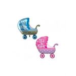 Balon folie Carucior copii 80 cm , Engros