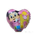 Balon folie Engros, model disney, 25 x 25 cm + bat cu rozeta