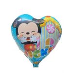 Balon folie Engros, model disney, 45cm + bat cu rozeta