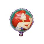 Balon folie figurina Sirena Ariel , 25 cm , Engros