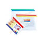Dosar A5 transparent cu fermoar Zip Pocket - ErichKrause Engros