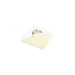 Prosop de baie cu gluga 80x 80cm 100% bumbac Akuku Bufnita Bej Engros