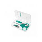 Set de manichiura Akuku in carcasa verde Engros