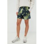 adidas Performance pantaloni scurți de antrenament D4t barbati, culoarea verde