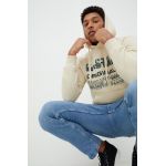 G-Star Raw bluza barbati, culoarea bej, neted