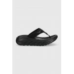 Hoka  șlapi Ora Recovery Flip femei, culoarea negru, cu platforma 1117910-BDGGR