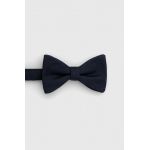 HUGO papion de mătase culoarea bleumarin 50468400