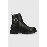 U.S. Polo Assn. bocanci Bruna femei, culoarea negru, cu platforma