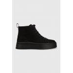 Vagabond Shoemakers cizme de piele Stacy femei, culoarea negru, cu platforma