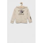 GAP bluza copii culoarea bej, melanj
