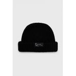 Karl Kani caciula culoarea negru, din tricot gros