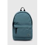 Lacoste rucsac culoarea negru, mare, neted