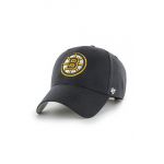 47brand șapcă NHL Boston Bruins culoarea negru, cu imprimeu  H-MVP01WBV-BK