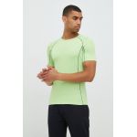 4F tricou de alergare culoarea verde, cu imprimeu