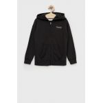 Abercrombie & Fitch bluza copii culoarea gri, neted