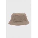 Abercrombie & Fitch palarie din bumbac culoarea bej, bumbac