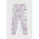 Abercrombie & Fitch pantaloni de trening pentru copii culoarea roz, modelator