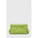 Gestuz poseta piele culoarea verde