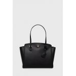 MICHAEL Michael Kors poseta de piele culoarea negru