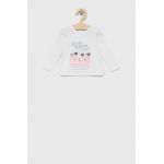 Birba&Trybeyond longsleeve copii culoarea alb