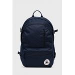Converse rucsac culoarea albastru marin, mare, neted