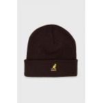 Kangol caciula culoarea maro,