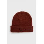 Karl Kani caciula culoarea maro, din tricot gros