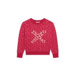 Kenzo Kids pulover copii culoarea roz, light