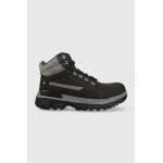 Lee Cooper pantofi femei, culoarea negru, cu toc plat, izolare usoara