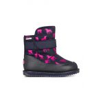 Emu Australia cizme de iarna copii Rainbow Unicorn Roth culoarea negru