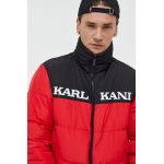 Karl Kani geacă reversibilă barbati, culoarea negru, de iarna 6076823-BLACK