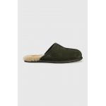 UGG papuci din piele intoarsa M Scuff , culoarea verde