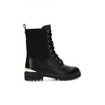 Mexx bocanci Koanne femei, culoarea negru, cu toc plat