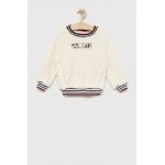 Pepe Jeans bluza copii Emily culoarea bej, cu imprimeu