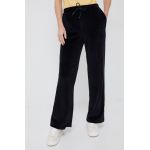 PS Paul Smith pantaloni femei, culoarea negru, drept, high waist