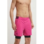 Under Armour pantaloni scurți de antrenament Vanish barbati, culoarea roz