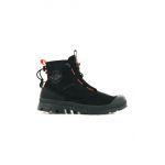 Palladium pantofi Pampa Travel Lite femei, culoarea negru, cu toc plat