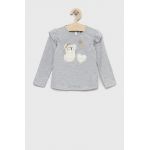Birba&Trybeyond longsleeve bebelusi culoarea gri
