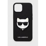 Karl Lagerfeld husa pentru telefon iPhone 14 6,1" culoarea negru