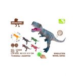 Dinozaur de jucarie, cu sunete specifice, din cauciuc, 75×40×33cm, multicolor, +3ani, en-gros