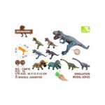 Dinozaur urias de jucarie, cu sunete specifice, 80×46×38 cm, multicolor, +3ani, en-gros